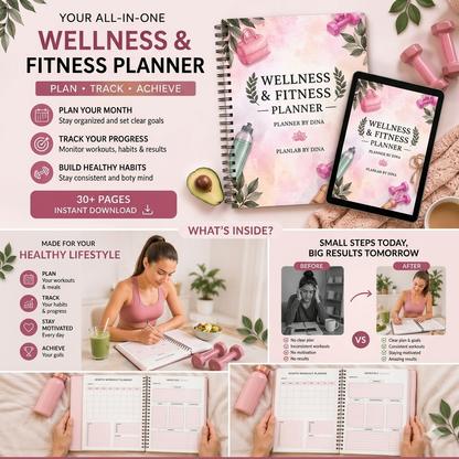 The Ultimate Wellness & Fitness Planner