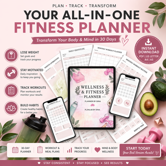 The Ultimate Wellness & Fitness Planner